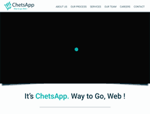 Tablet Screenshot of chetsapp.com